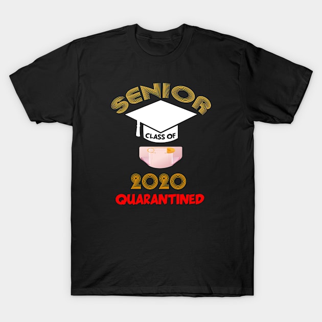 Class Of 2020 Quarantined T-Shirt by DesignerMAN